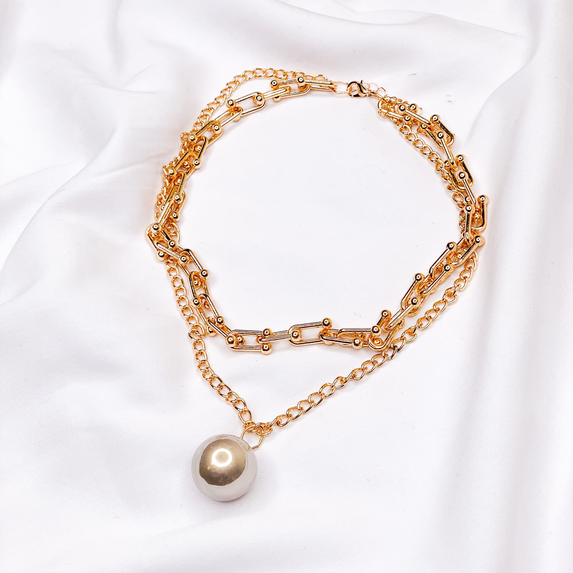 Hellen.V - Gold Necklaces & Ball Pendant | Jewelry 