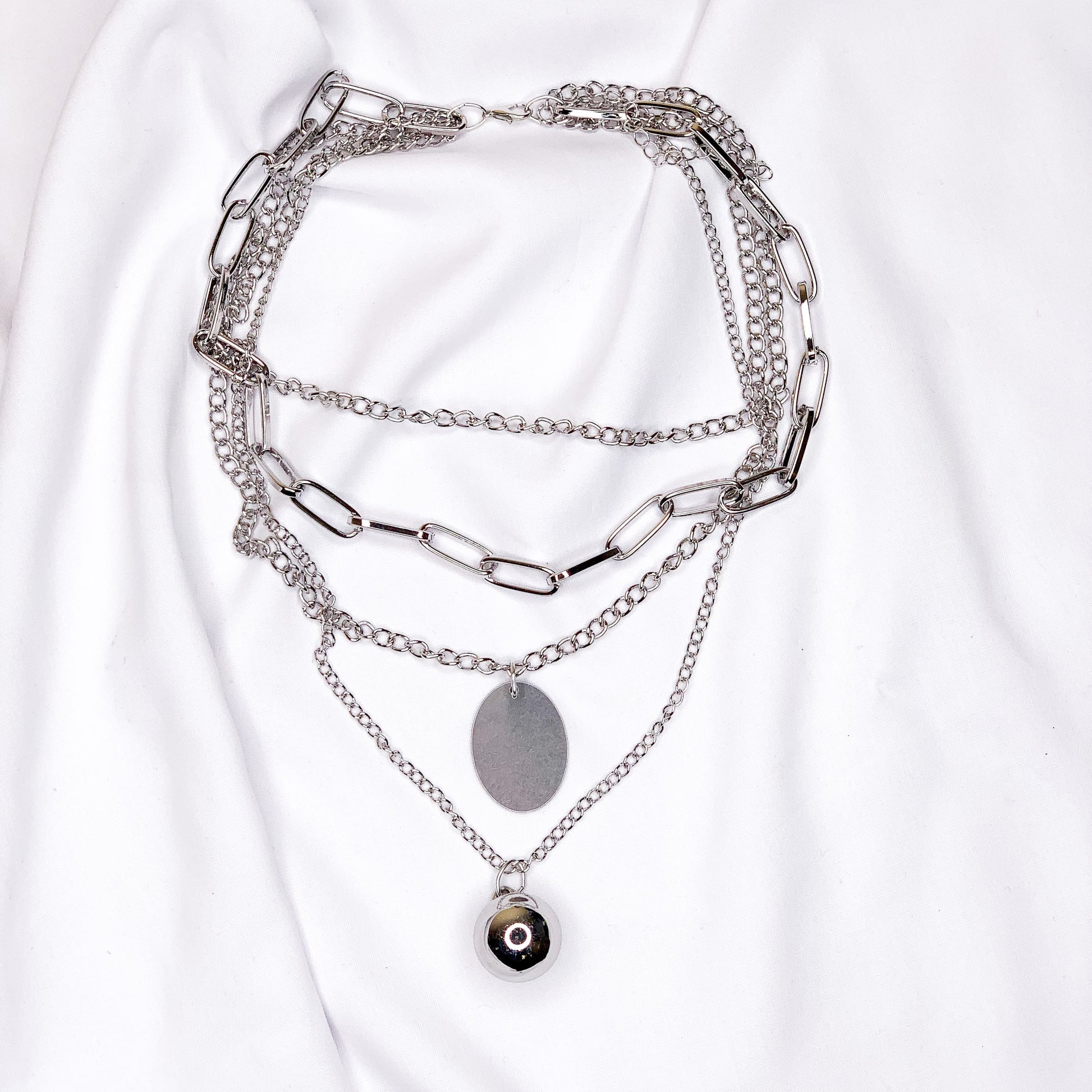 Hellen.V - Silver Necklace Chain 